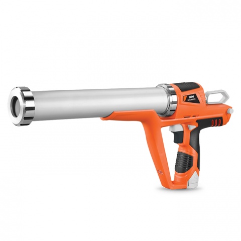 KRAUSMANN Επαναφορτιζόμενo Πιστόλι Σιλικόνης 300/600ml 12V (1400)