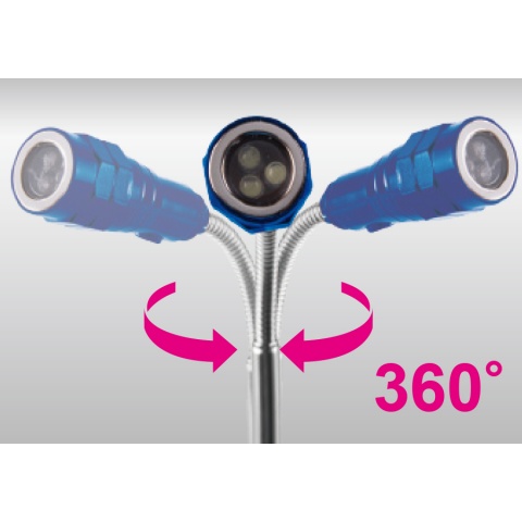 Μαγνήτης τηλεσκοπικός φλεξ με φακό 170-560 mm