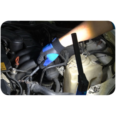 KING TONY Λεπτός Φακός Ελέγχου 600/250 LUMEN (9TA261A)