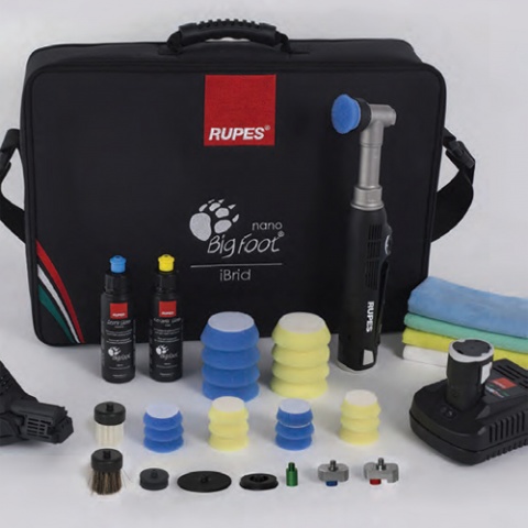 Rupes iBrid NANO HR 81ML BLX Kit Αλοιφαδόρος Μπαταρίας με Μακρύ Λαιμό 2000 - 5000 rpm