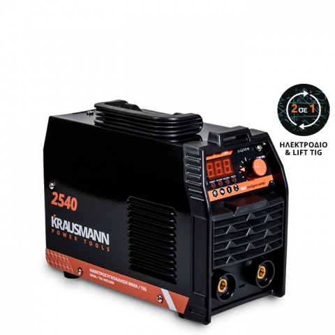 KRAUSMANN Ηλεκτροσυγκόλληση MMA / TIG 160 Ah (2540)
