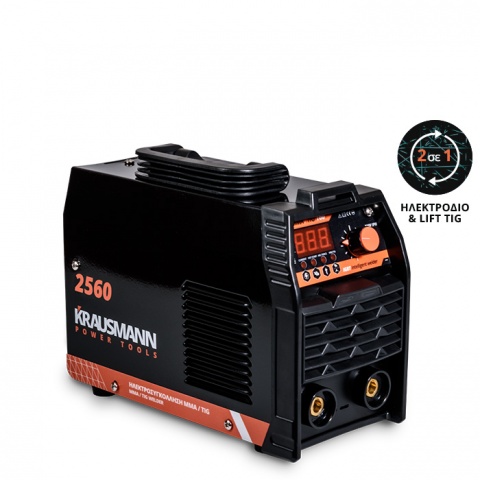 KRAUSMANN Ηλεκτροσυγκόλληση MMA / TIG 200 Ah (2560)