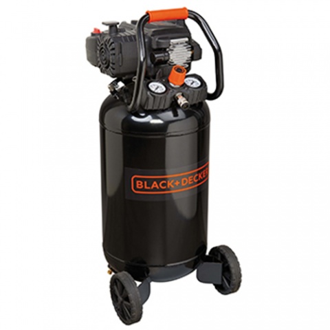 BLACK & DECKER Αεροσυμπιεστής Κάθετος Χωρίς Λάδι (BD227/50V-NK)