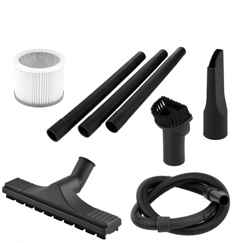 KRAUSMANN Σκούπα Ηλεκτρική Υγρών / Στερεών με Φυσητήρα & Σύστημα Πρίζας PCB 1200 Watt (5305)