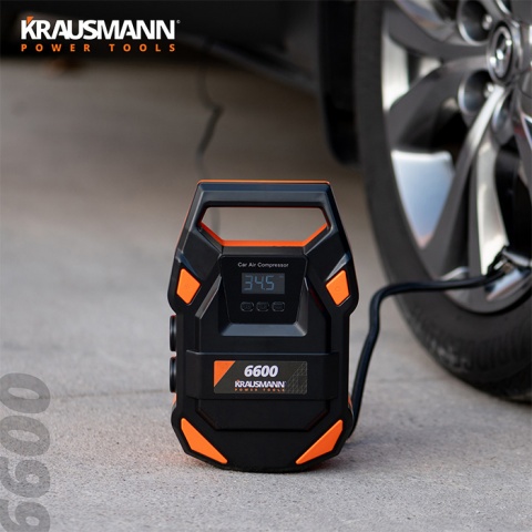 KRAUSMANN Αεροσυμπιεστής Ψηφιακός 120 Watt (6600)