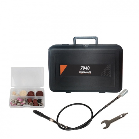 KRAUSMANN Πολυεργαλείο mini με 60 εξαρτήματα FLEXIBLE 135 Watt (7940)