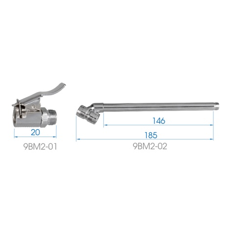 Πιστόλι φουσκώματος λαστιχένιο