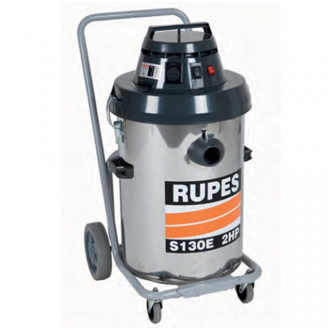 Rupes S 130E Επαγγελματικός Απορροφητήρας Χωρίς Σακούλα 54 lt / 2 Hp / 1500 Watt
