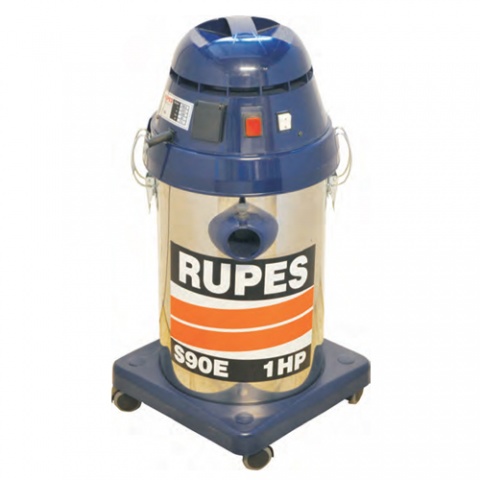 Rupes S 90E  Επαγγελματικός Απορροφητήρας Χωρίς Σακούλα 25 lt / 1.3 Hp / 1000 Watt