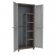 Terry JWood 368 - Two Door Cabinet with 4 Shelving Unit 680 x 375 x 170mm (Grey / Dark Grey)