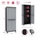Terry Ντουλάπα Πλαστική Twist Black 2680 - 2Φυλλη 680 x 390 x 170mm (Γκρι / Μαύρο)
