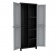 Terry Ντουλάπα Πλαστική Twist Black 3680 - 2Φυλλη με Διαχωριστικό 680 x 390 x 170mm (Γκρι / Μαύρο)
