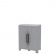 Terry Modular 2 - Two Door Cabinet with 1 Modular Shelf 78 x 43.6 x 101.6cm (Grey)
