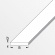 Alfer Βέργα Πλακέ Από Αναδιωμένο Αλουμίνιο 15 x 2mm - 1m Ασημί
