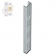 ELEMENT SYSTEM ES Double Double Perforated Wall Post White L2000 x D10mm