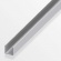 Alfer Προφίλ U από Ανοδιωμένο Αλουμίνιο 8.2 x 10.1 x 1.3mm - 2m Ασημί
