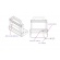 KING TONY Wired COB LED Floodlight 30W/230V - Cable 1.8 m - 3000 LUMEN IP54 (9TA42A)
