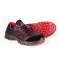 Talan Black - Red Safety Low Shoes (Walker S1P A145)