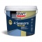 KRAFT 4 SEASONS ELASTIC Ελαστομερές Μονωτικό & Χρώμα Υψηλής Ποιότητας 3.0lt (ΛΕΥΚΟ)