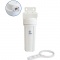ENERGYWATER Μονή Φιλτροθήκη 2M Λευκή Πλαστική 10″ - 1/2″ - Ορειχάλκινο Σπείρωμα - Κλειδί & Βάση