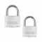ABUS Λουκέτο Αποσκευών 20 x 34.5mm 2 ΤΕΜ Titalium 64TI/20
