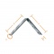 Vormann Γωνία Γαλβανιζέ 150 x 25 x 3mm