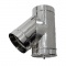 SPIRODUCT Stainless Steel "Y/T" Flue Pipe 135° with Clean Out Cap