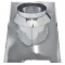 SPIRODUCT Stainless Steel Flue Pipe Top Plate with Collar / Flange Pitch 8° up tp 30°