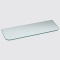 ELEMENT SYSTEM Ράφι Γυάλινο Uno Αμμοβολή 400 x 150 x 6mm