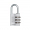 ABUS Λουκέτο με Συνδυασμό 3 Ψηφίων Ασημί 145/30B 31.5 x 65mm