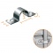 Vormann Στήριγμα Σωλήνα Γαλβανιζέ 19 x 15 x 16 x 1.5mm