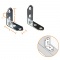 Vormann Γωνία Γαλβανιζέ 60 x 60 x 25 x 2mm ΣΕΤ 6 ΤΕΜ