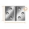 Vormann Μεντεσές Μπρούτζινος 40 x 60 x 1.2mm 2 ΤΕΜ