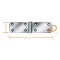 Vormann Μεντεσές Γαλβανιζέ 140 x 35 x 2mm