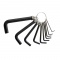 WORKPRO Κλειδιά Allen με Κρίκο 1.5 - 10mm ΣΕΤ 10 ΤΕΜ