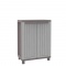 Terry Ντουλάπα Πλαστική JWood 68 - 2Φυλλη 680 x 375 x 915mm (Γκρι / Σκούρο Γκρι)