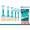 TOTAL ΣΕΤ 8 ΤΕΜ Πινέλα Βαφής SUPER SELECT (THT8450801)