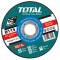 TOTAL Δίσκος Κοπής Inox-Μετάλλου 115 x 1.2mm σε Μεταλλικό Κουτάκι (TAC2211155)