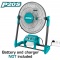 TOTAL Ανεμιστήρας Ρεύματος - Μπαταρίας Λιθίου 20V (TFALI2001)