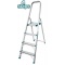 TOTAL Aluminium Ladder 4 Steps (THLAD06041)