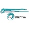 TOTAL Τσιμπίδα Υδραυλικών 45° 2'' Ø 67mm (THT172023)