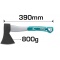 TOTAL Τσεκούρι Πλαστική Λαβή 800gr (THT788006)