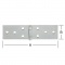 Vormann Μεντεσές Γαλβανιζέ 80 x 28 x 1.2mm