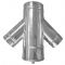 SPIRODUCT Galvanized Spiral Seam 135° Cross Flue Pipe