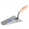 KUBALA French Steel Trowel, Semicircular, Waxed Beech Handle 200mm (0821)